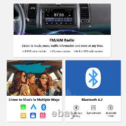 AHD Camera+ Double 2Din 7 QLED Android Auto Car Play Stereo Radio GPS Head Unit