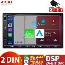 ATOTO 7IN F7 Double DIN Car Stereo Play Radio GPS Bluetooth CarPlay/Android Auto