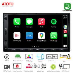 ATOTO 7 IPS Touch Screen Double Din Bluetooth Car Stereo CarPlay&Android Auto