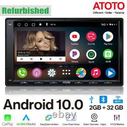 ATOTO A6PF 7in Double Din Android Car Stereo-2G+32G with CarPlay Android Auto WiFi