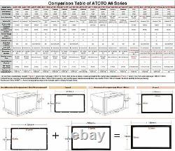 ATOTO A6Y2710SB Android Car Stereo 7IN 2 DIN Phone Mirroring Dual Bluetooth WiFi