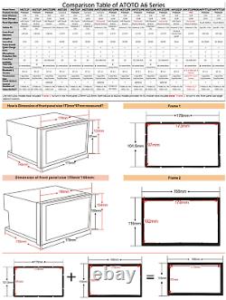 ATOTO A6 Double Din Android Car Navigation Stereo with Dual Bluetooth Standard