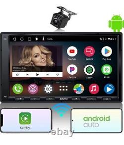 ATOTO A6 PF Android Double-DIN Car Stereo 2G+32G, Wireless CarPlay A6G2A7PF