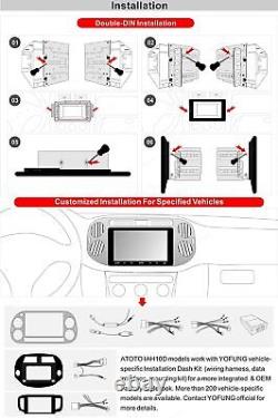 ATOTO F7 SE 10in Double DIN Car Stereo Navigation CarPlay Android Auto Bluetooth