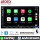 Atoto F7 Se 7in Double Din Car Stereo Bluetooth Carplay & Android Auto Usb Sd Fm