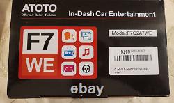 ATOTO F7 WE 7in Car Stereo Double Din Wireless Android Auto&CarPlay, Bluetooth, FM