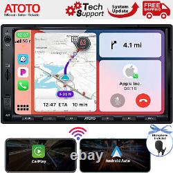 ATOTO F7 XE 7in Car Stereo Double DIN Wireless CarPlay & Android Auto, SiriusXM