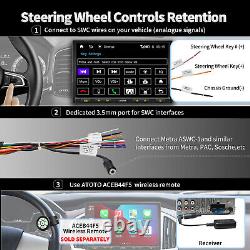 ATOTO F7 XE Single/Double DIN SiriusXM Car Stereo Wireless CarPlay &Android Auto