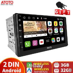 ATOTO S8 Premium 7 Double DIN Car Stereo-3/32GB Wireless CarPlay & Android Auto