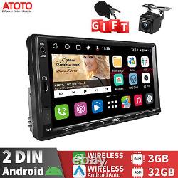 ATOTO S8 Standard 7IN Double Din Android Car Stereo+Rearview Camera & Microphone