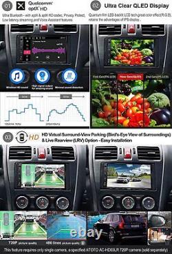 ATOTO S8 Ultra 7IN Double DIN Android Car Stereo 4+64G with 400W Audio Amplifier