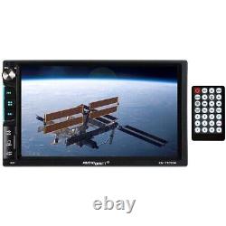 AUDIODRIFT 7 TOUCHSCREEN DOUBLE-DIN CAR MP5 RECEIVER with BLUETOOTH & MIRRORLINK