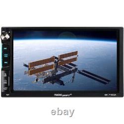 AUDIODRIFT 7 TOUCHSCREEN DOUBLE-DIN CAR MP5 RECEIVER with BLUETOOTH & MIRRORLINK