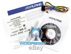 Alpine Cde-w265bt In-dash Double Din CD Mp3 Usb Ipod Car Stereo Radio Bluetooth