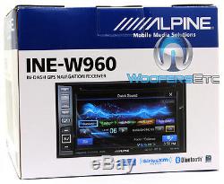 Alpine Ine-w960 6.1 Tv CD DVD Gps Bluetooth Pandora Navigation Sirius XM Ready