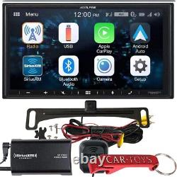 Alpine iLX-W650 7 2-DIN Apple CarPlay Car Stereo with Backup Cam & SiriusXM Tuner