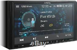 Alpine iLX-W650 Car Double DIN 7 Touchscreen Bluetooth Media Radio Receiver