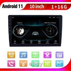 Andriod 11 Double 2Din Car Stereo Radio for Apple Car Play Touch Screen + Camera