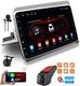 Android13 10.1 1din Car Stereo Radio Adjustable&detachable Screen 64gb Wifi Dvr