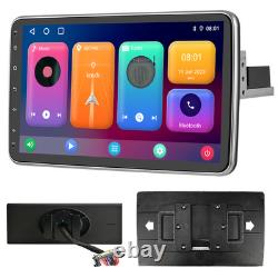Android13 10.1 1Din Car Stereo Radio Adjustable&Detachable Screen 64GB Wifi DVR