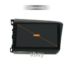 Android 10.0 Car Radio Multimedia auto Stereo GPS For Honda Civic 2012 -2015