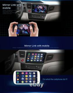 Android 10.0 Car Radio Multimedia auto Stereo GPS For Honda Civic 2012 -2015