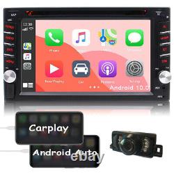 Android 10.0 Car Stereo Double 2Din Car DVD CD Player GPS Bluetooth Radio WiFi