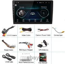 Android 10.0 Car Stereo Double Din 10.1 Inch Car Radio GPS Navigation Bluetooth