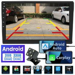 Android 10.1 10.1 Car Stereo Apple CarPlay Auto Radio GPS Navi WiFi Double 2Din