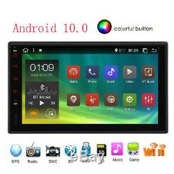 Android 10.1 Double 2 Din 7 GPS Navigation In-Dash Stereo Radio Car Unit BT USB