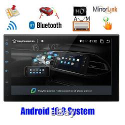 Android 10.1 Double 2 Din 7 GPS Navigation In-Dash Stereo Radio Car Unit BT USB