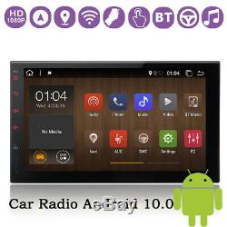 Android 10.1 Double 2 Din 7 GPS Navigation In-Dash Stereo Radio Car Unit BT USB