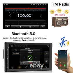 Android 10.1 Double Din 7 Car Stereo Apple CarPlay Auto Radio GPS Navi WiFi FM