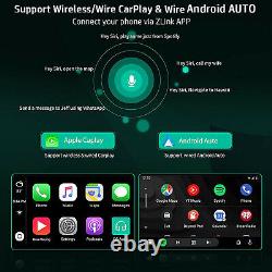 Android 10.1 Double Din 7 Car Stereo Apple CarPlay Auto Radio GPS Navi WiFi FM