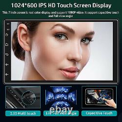 Android 10.1 Double Din 7 Car Stereo Apple CarPlay Auto Radio GPS Navi WiFi FM