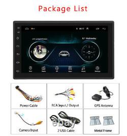 Android 10 Car Radio Double 2Din Car Stereo Touch Screen Bluetooth GPS Navi 7in