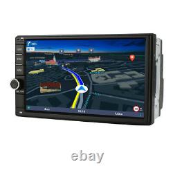 Android 10 Car Stereo Double Din 4GB+64GB 8Core GPS WiFi 7 Head Unit Carplay