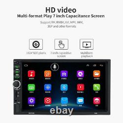 Android 10 Car Stereo GPS Navigation Radio MP5 Player Double 2Din WIFI 7 Inch