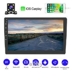 Android 10 Double Din 10.1 Car Stereo Apple CarPlay Auto Radio GPS Navi WiFi FM