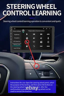 Android 10 Double Din 10.1 Car Stereo Apple CarPlay Auto Radio GPS Navi WiFi FM