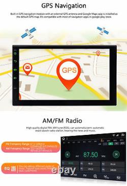 Android 10 Double Din 7 Car Stereo Apple CarPlay Auto Radio GPS Navi WiFi FM AM