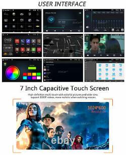 Android 10 Double Din 7 Car Stereo Apple CarPlay Auto Radio GPS Navi WiFi FM AM