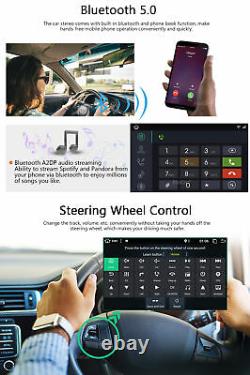 Android 10 Double Din 7 Car Stereo Apple CarPlay Auto Radio GPS Navi WiFi FM AM