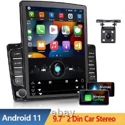 Android 11.0 Double Din Car Stereo Wireless Apple Carplay Radio Gps Navi Wifi Fm