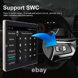 Android 11 Double 2 Din Car Stereo Carplay FM Radio GPS Navi 10.1Inch Rotatable