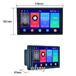 Android 11 Double 2 Din Car Stereo GPS Wifi NAV Touch Screen FM Radio MP5 Player