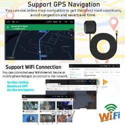 Android 11 Double Din 10.1 Car Stereo Apple CarPlay Auto Radio GPS Navi WiFi FM