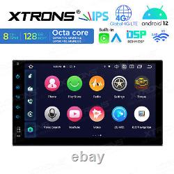 Android 12 8+128GB Car Stereo Double Din 7 Car Radio in Dash GPS Navigation SWC