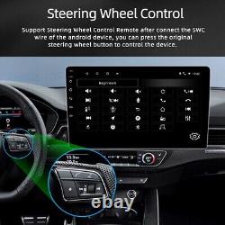 Android 12 9'' Double 2 Din Car Stereo Radio GPS WIFI BT FM Carplay Rear Camera
