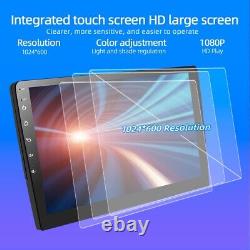 Android 12 Double Din 10.1Car Stereo Auto Radio GPS Navi WiFi FM CarPlay